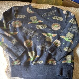 Baby Yoda Sweat Shirt 2T